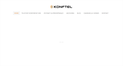 Desktop Screenshot of konftel.pl